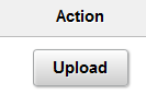 Screenshot of upload button