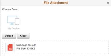 Screenshot of document ready for uploaded